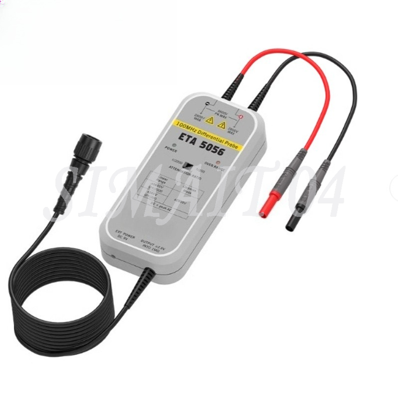 High Voltage Differential Probe 100Mhz 1300V - Sonde différentielle haute tension pour oscilloscope