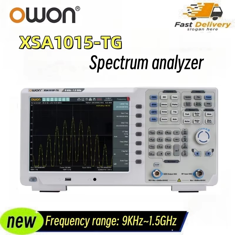 Spectrum Analyzer Tracking Generator 1.5Ghz - OWON XSA1015P - Analyseur de spectre