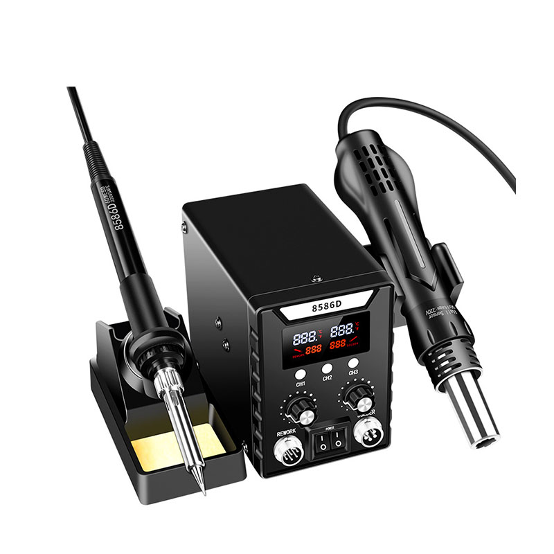 Smd Rework Station Hot Air Soldering 2 In 1 - Station de Retravail à Air Chaud