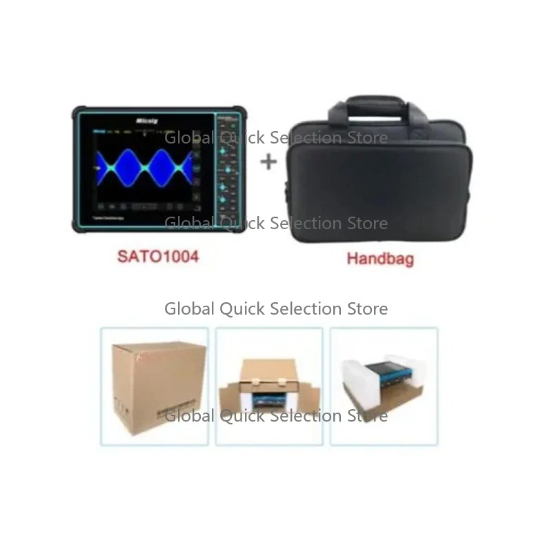 Handheld Tablet Oscilloscope Touchscreen 100Mhz - Oscilloscope automobile SATO1004 Micsig, tablette 8