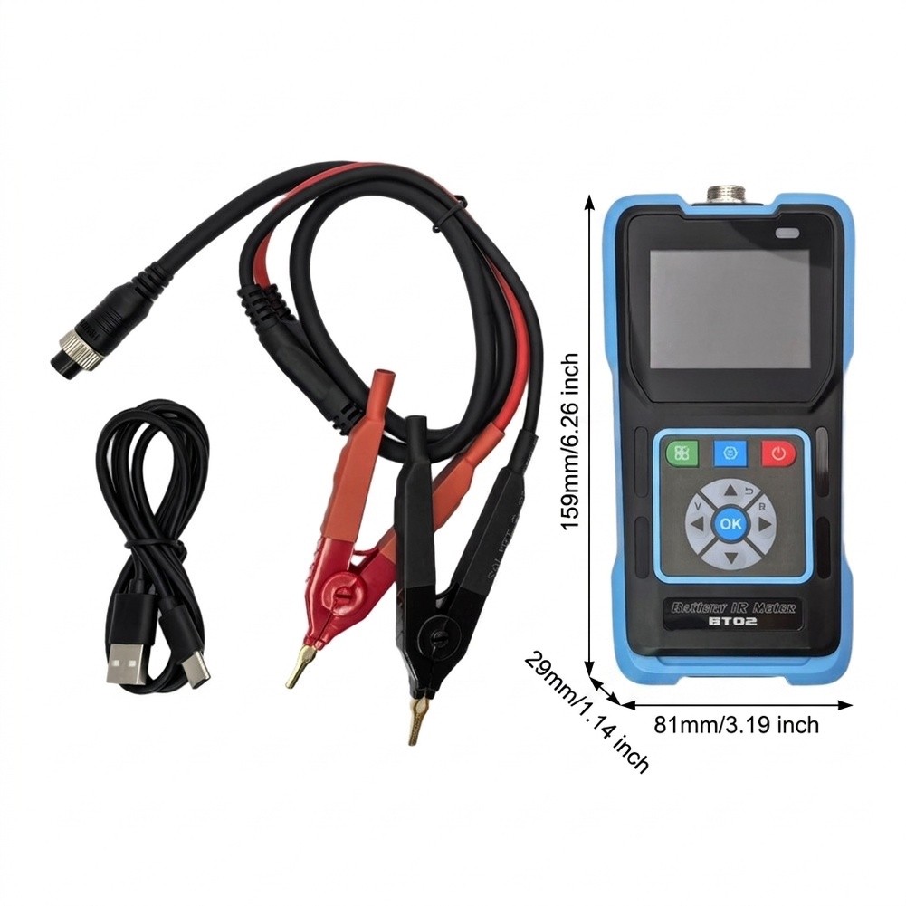 Battery Internal Resistance Tester Four Wire - Testeur de résistance interne de batterie