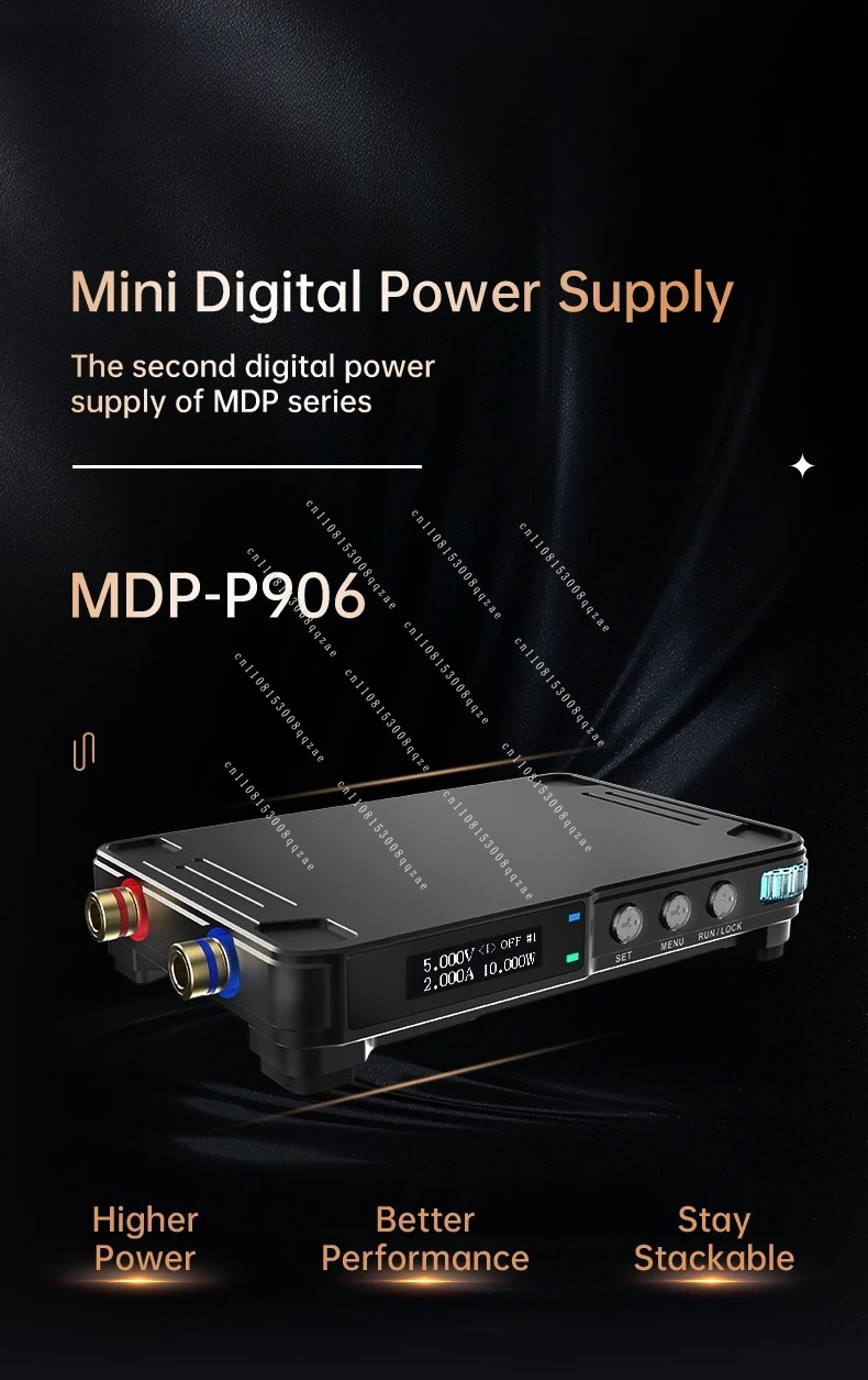 Programmable Linear Dc Power Supply 30V 10A - Alimentation électrique numérique programmable MDP-P906, sortie