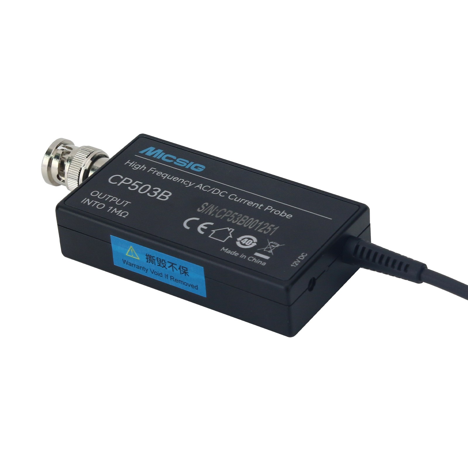 Micsig CP503B 50MHz 5A/30A son - Current Probe Ac Dc 50Mhz Oscilloscope avis et prix