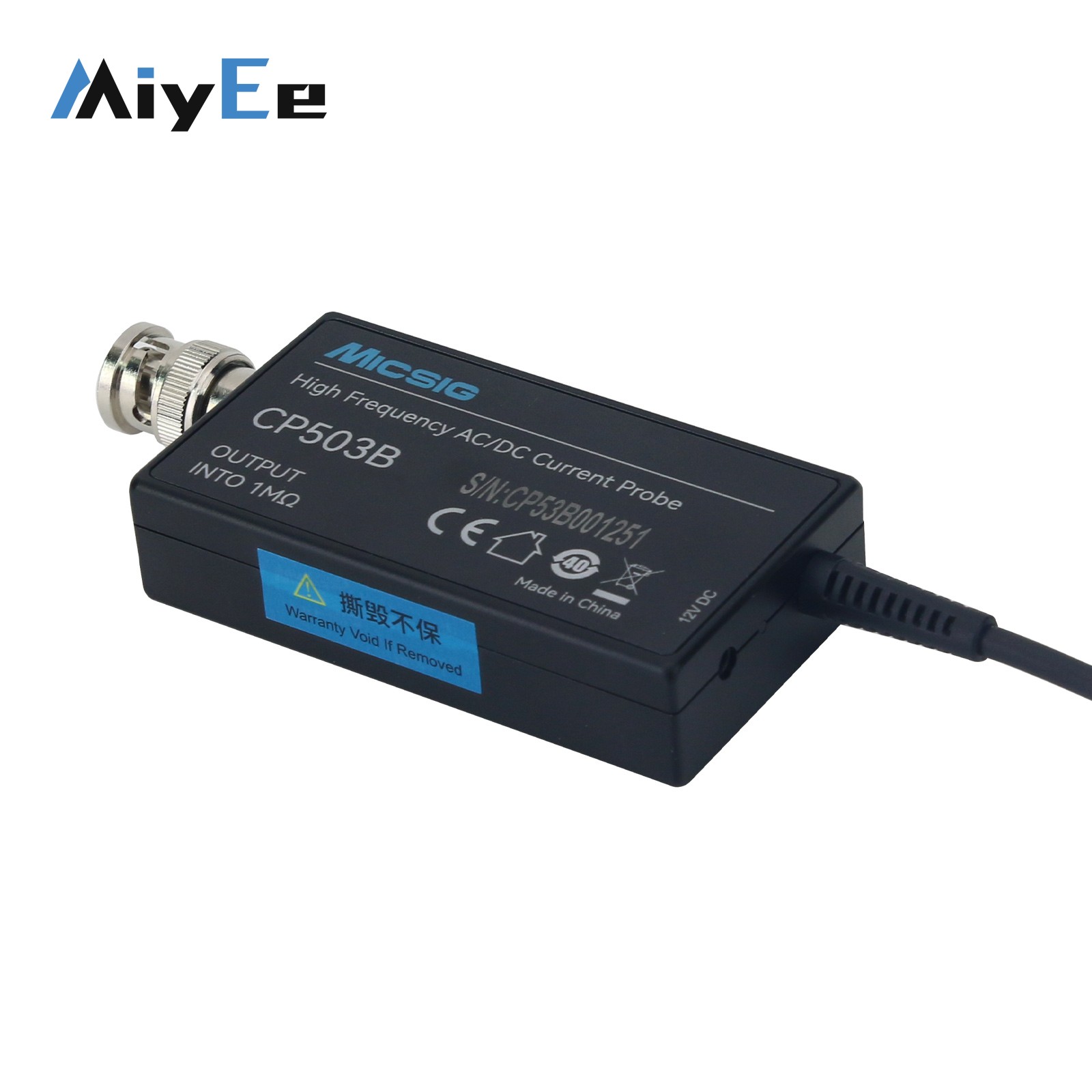 Micsig CP503B 50MHz 5A/30A son - Current Probe Ac Dc 50Mhz Oscilloscope avis et prix