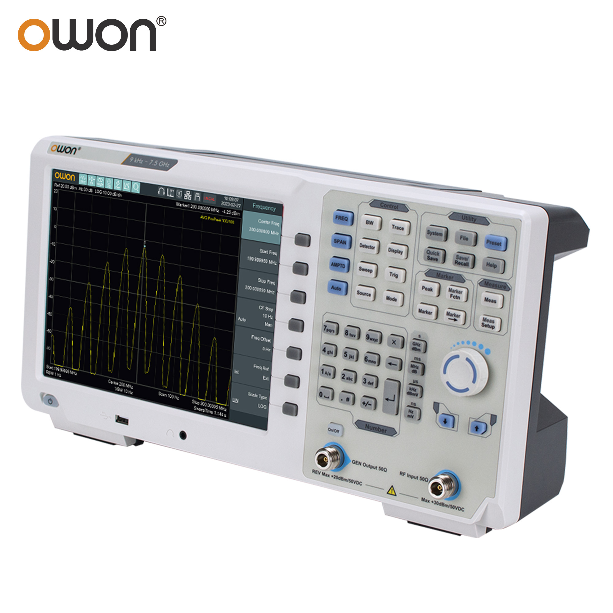 OWON XSA1015P - Analyseur de s - Spectrum Analyzer Tracking Generator 1.5Ghz avis et prix