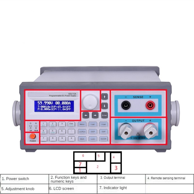 Alimentation électrique progra - Programmable Linear Dc Power Supply 30V 10A avis et prix