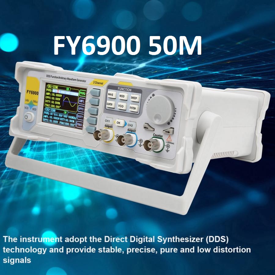 Feelelec FY6900 0-60MHz foncti - Dual Channel Arbitrary Waveform Function Generator 60Mhz avis et prix