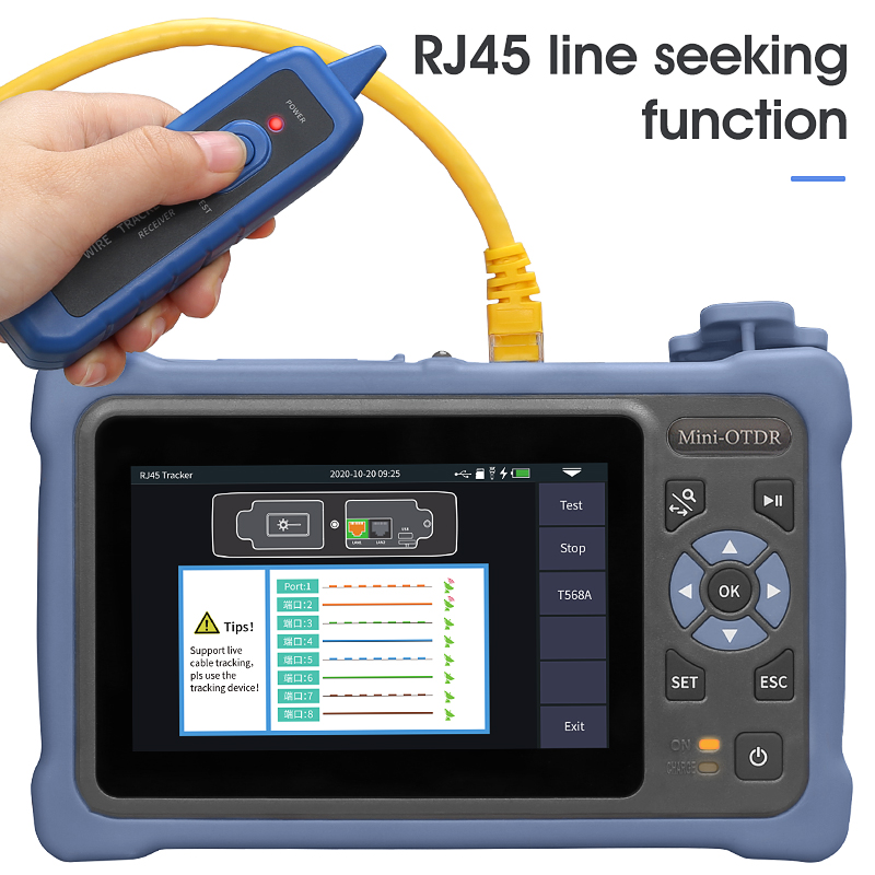 MINI OTDR 1310/1550nm 26/24dB  - Optical Time Domain Reflectometer Otdr 1310 1550Nm avis et prix