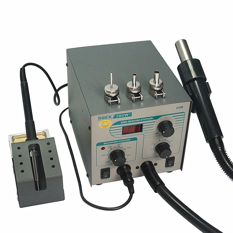Station de soudage et de repri - Smd Rework Station Hot Air Soldering 2 In 1 avis et prix