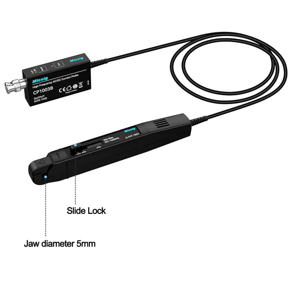 Sonde de courant haute fréquen - Current Probe Ac Dc 50Mhz Oscilloscope avis et prix
