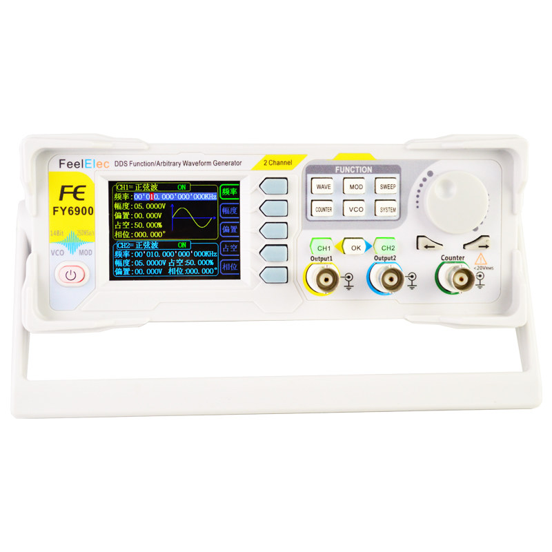 Générateur de signal de forme  - Dual Channel Arbitrary Waveform Function Generator 60Mhz avis et prix