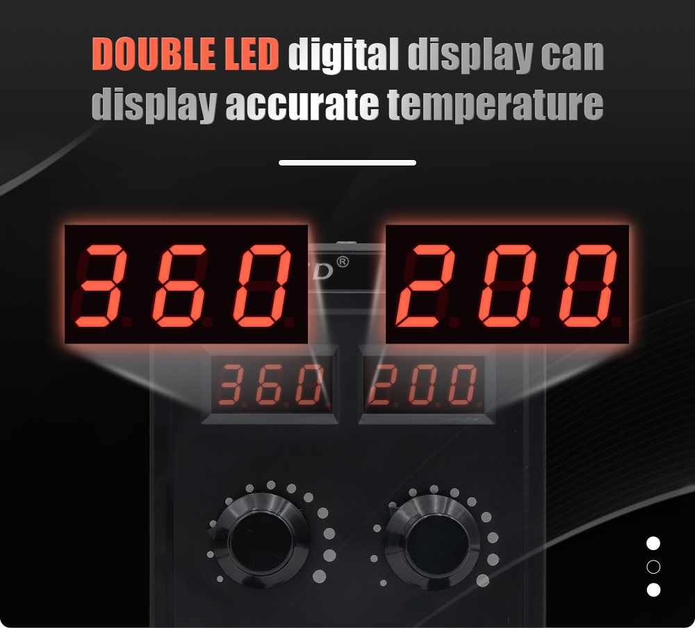 JCD 8586D Station de soudage 2 - Smd Rework Station Hot Air Soldering 2 In 1 avis et prix