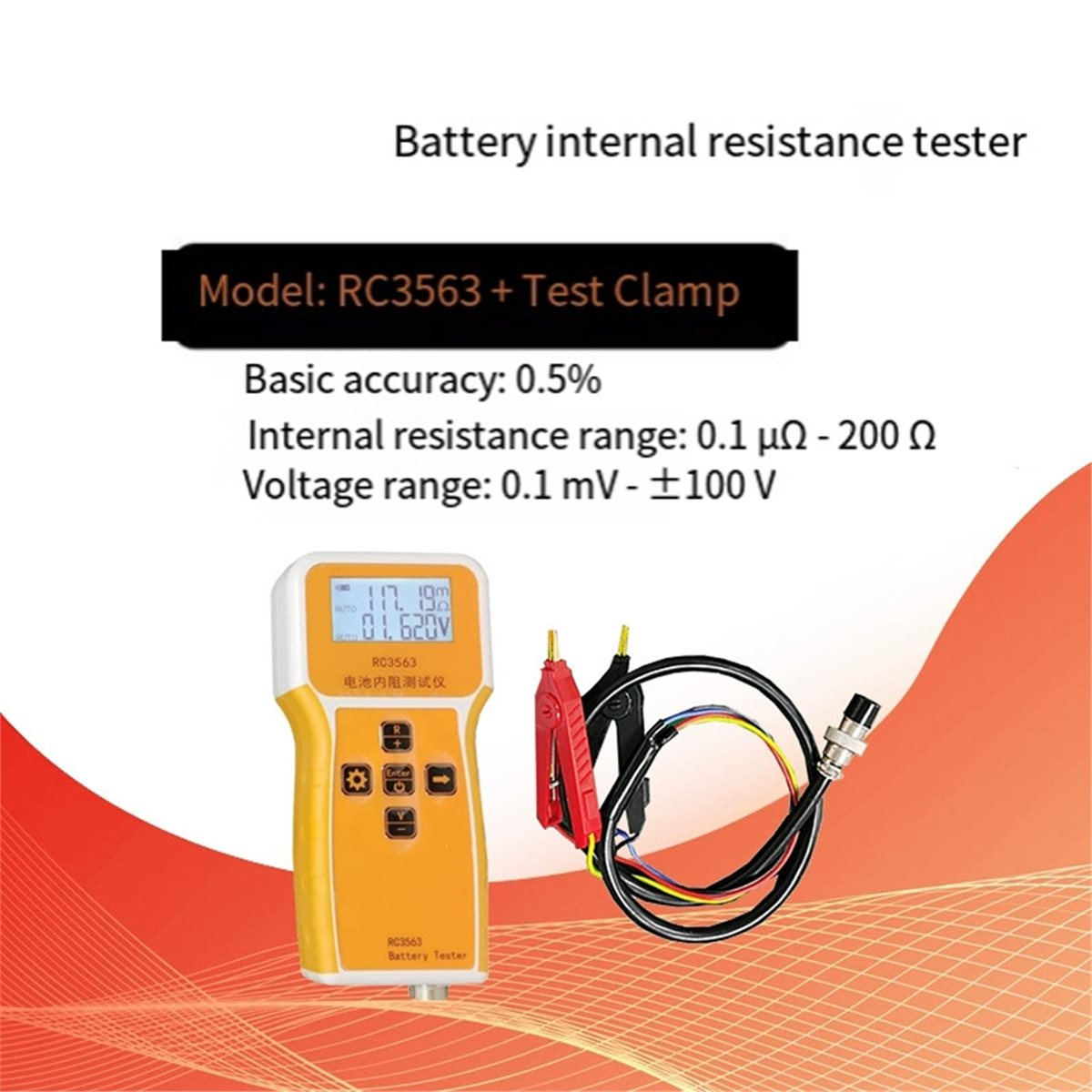Détecteur de résistance intern - Battery Internal Resistance Tester Four Wire avis et prix