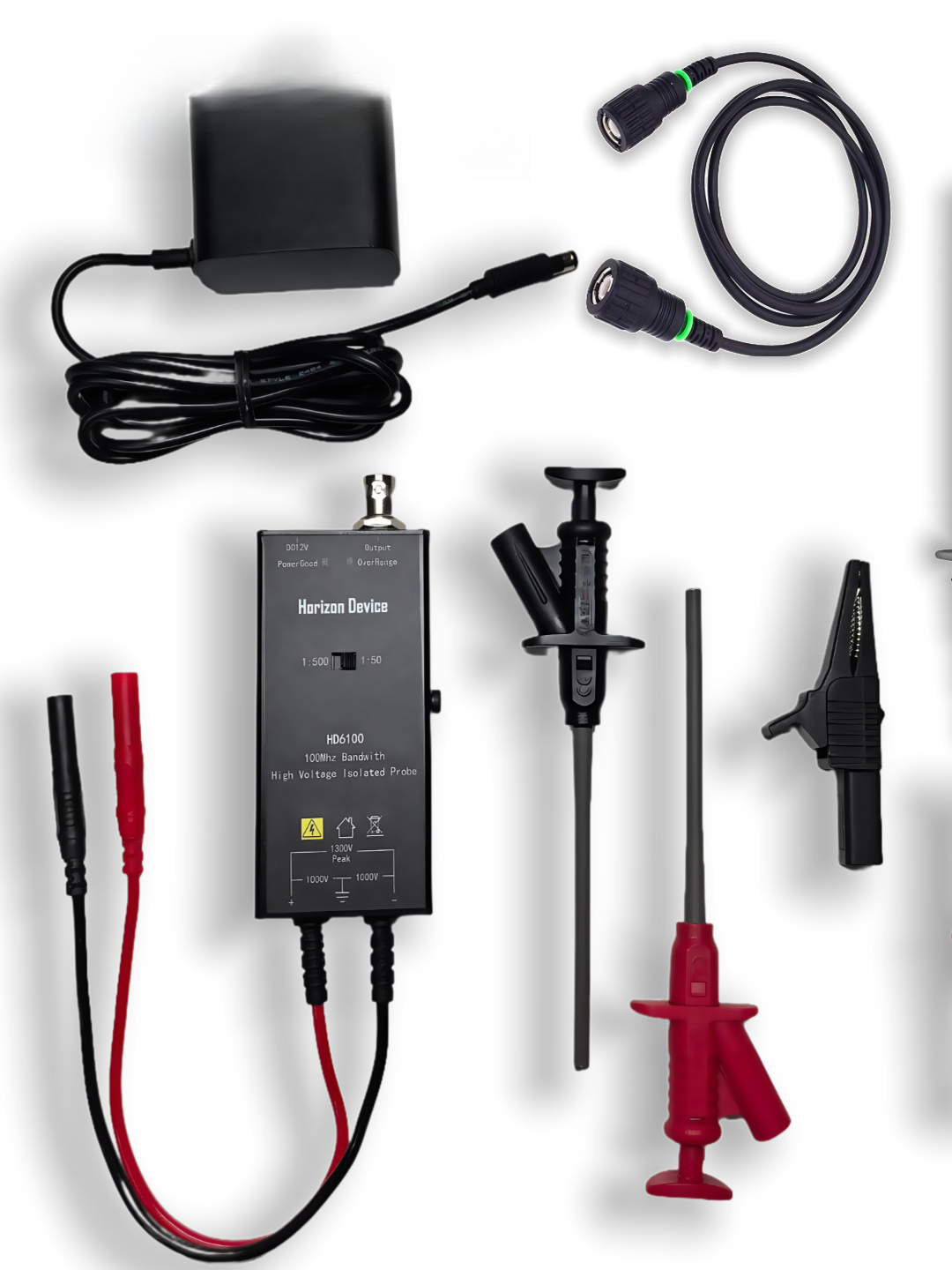 Sonde active, sonde différenti - High Voltage Differential Probe 100Mhz 1300V avis et prix