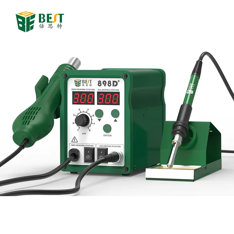 Station de Soudage Numérique B - Smd Rework Station Hot Air Soldering 2 In 1 avis et prix